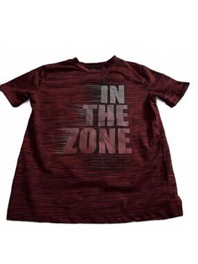 Energy Zone Boys T-Shirt XS Red Athletic Casual
